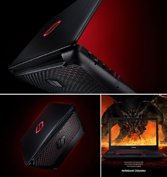 삼성전자 게이밍 노트북PC 오디세이 제품   삼성전자 제공